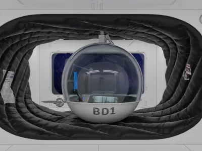 scifi room small 3D model