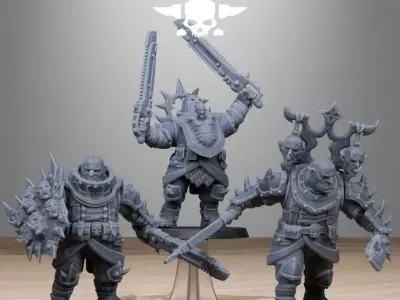 Corrupted Guard The Giantes 3D print model