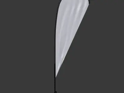 Event Flag 3D model