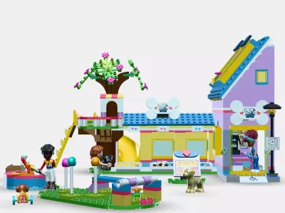 LEGO Friends Dog Rescue Centre 41727 Low-poly 3D model