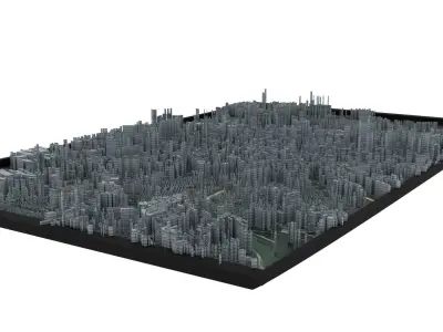  City of Kharkiv 3D model