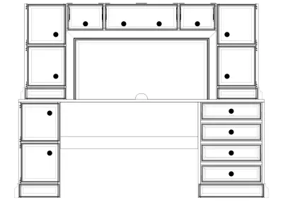 Office Cabinet 3D model