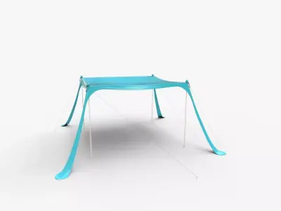 Beach Tent Canopy Sun Shelter 3D model