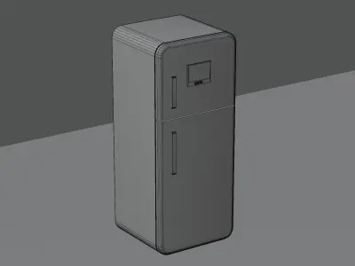 fridge Free 3D model