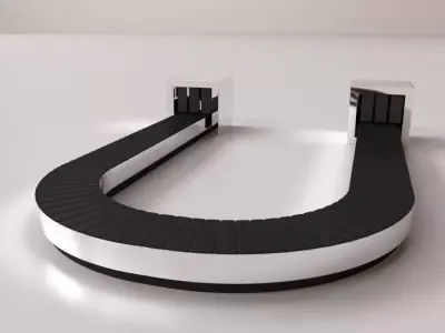 Baggage Carousel 3D model