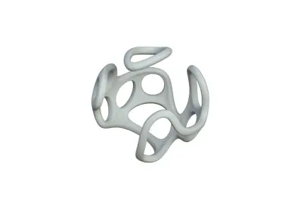 SciFi Cube Object No 41538 Low Poly Shape Texture
