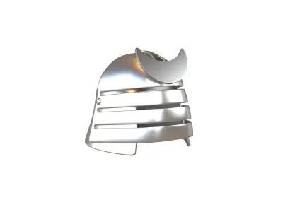 War Helmet V3 001 Low-poly 3D model