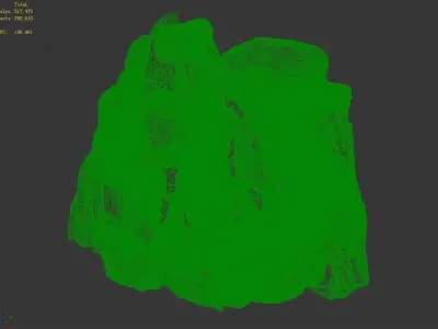 Mountain - Stone 311 3D model