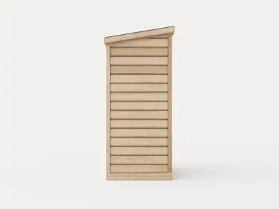 Bin Store Low-poly 3D model