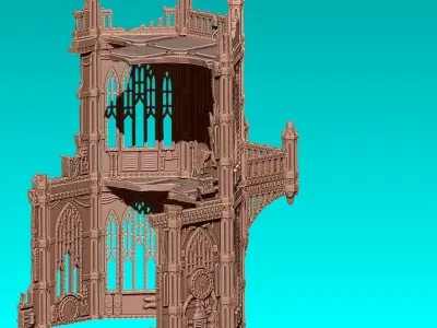 BATTLE SANCTUM 3D print model