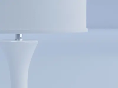 White Lamp 3D model get