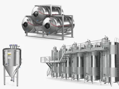  Stainless Steel Tanks Collection 