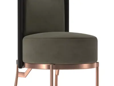 Minotti Tape armchairs 3D model