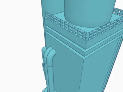 Factory Plant Model 3D print model