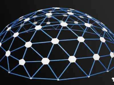 Playground Equipment VOL 1 Low-poly 3D model