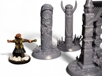 Pagan Idols 3D print model