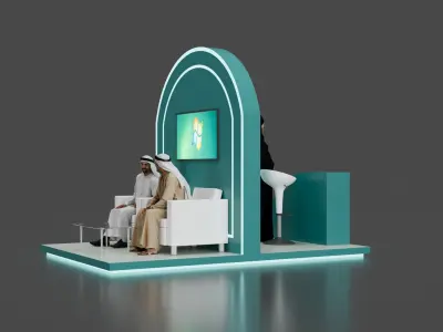 VIP Seating 3D model