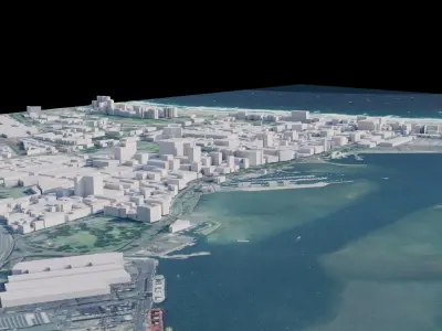 Durban - South Africa 3D model