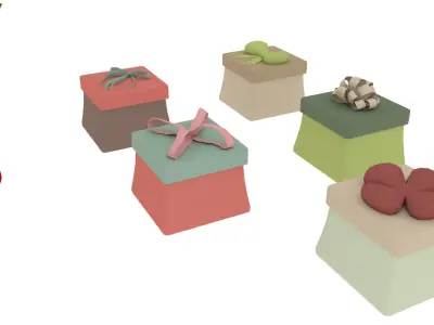 Cartoon Assets Pack Low-poly 3D model