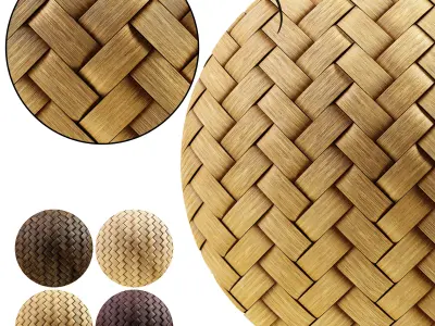 Bambo Weave 01- Seamless Texture