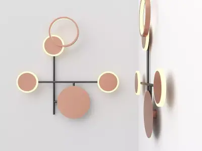 Moreilian Wall Light 3D model