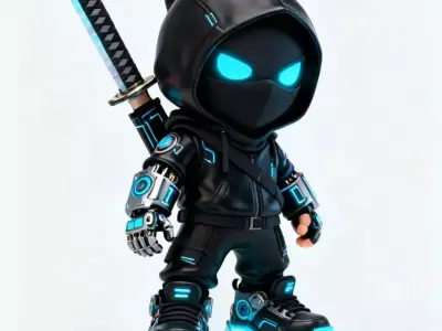Ultimate Chibi Hero And  Avatar Collection - Fantasy to Sci-Fi 3D Model Pack