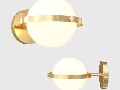 Permella Wall Light 3D model
