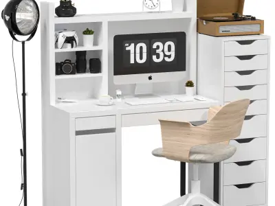 IKEA - Office workplace 33 3D model