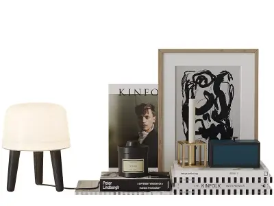 Decorative set 10 3D model