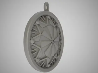 Sun Pendant 3D print model