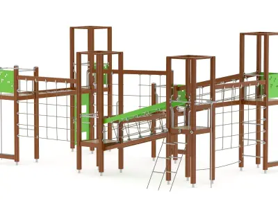Lappset Motoric Track 03 3D model