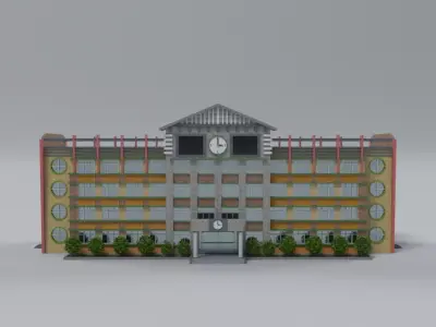 School Models 3D model