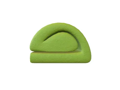 Dadar Gulung v1 001 Low-poly 3D model