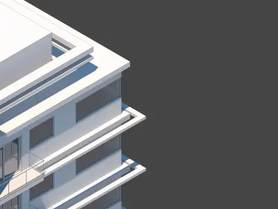 Archviz - Surrounding Composition 02 3D model