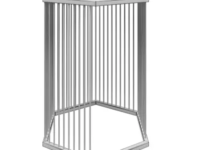 SIDE TABLE QUEENBEE GOLD 3D model