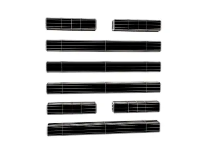 I Ching Hexagrams 49 ge v1 001 Low-poly 3D model