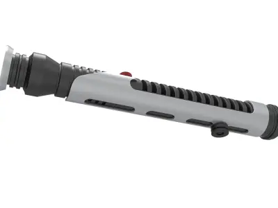 Lightsaber of Qui Gon from Star Wars Phantom Menace 1999 3D print model