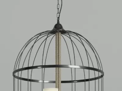 Hanging lamp LOFT HOUSE P-70 3D model