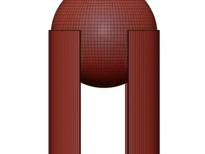 SOFTWING  Table lamp By Natevo 3D model