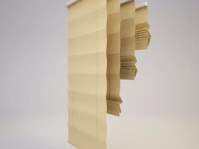 Roman blinds 2 3D model