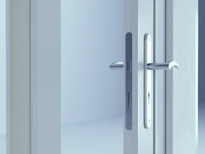 White Door 62 3D model