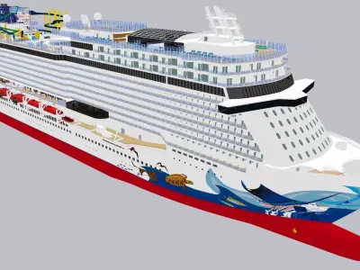 NORWEGIAN ESCAPE 3D model