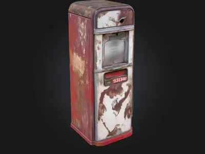 Rusty Memories  A Forgotten Piece of the Past 3D model