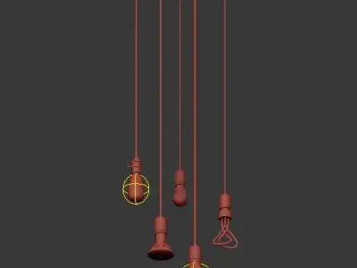 TECH Lighting Pendants 3D model get