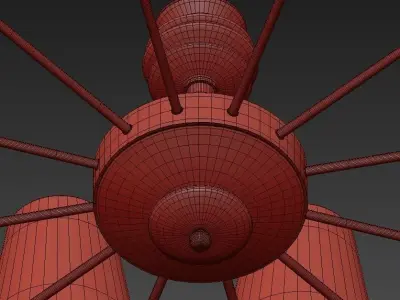 SCARLETT chandelier 3D model