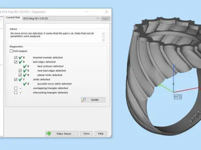 Jewelry ring 219 3D print model purchase
