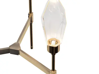 ROCK chandelier 3D model purchase