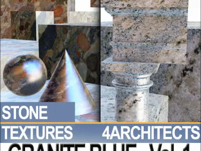 Granite Blue and Materials Vol 1 Texture