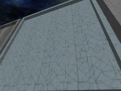 20 Seamless Sci-fi Panels - Light Lines Texture