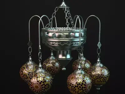 Moesia Kandela lamp TMPS615T 3D model